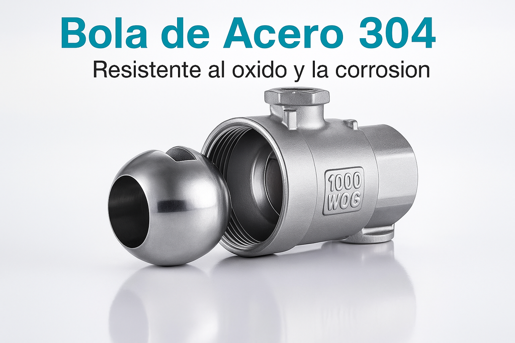 Válvula de bola dos cuerpos