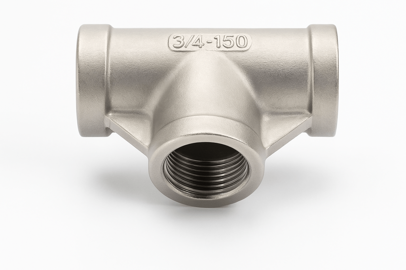 Conector Tee Inoxidable 3/4 - Mi tienda