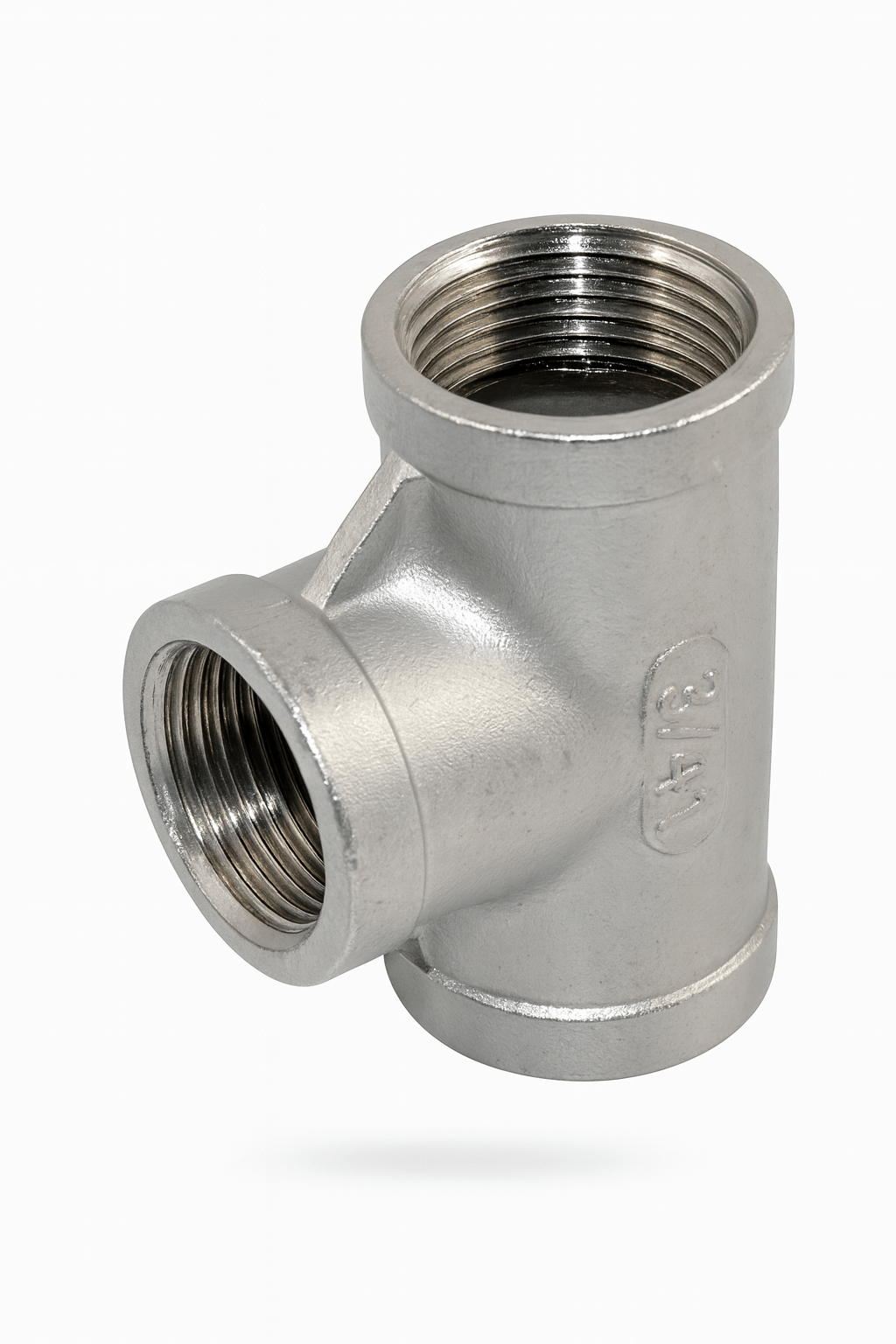 Conector Tee Inoxidable 3/4 - Mi tienda